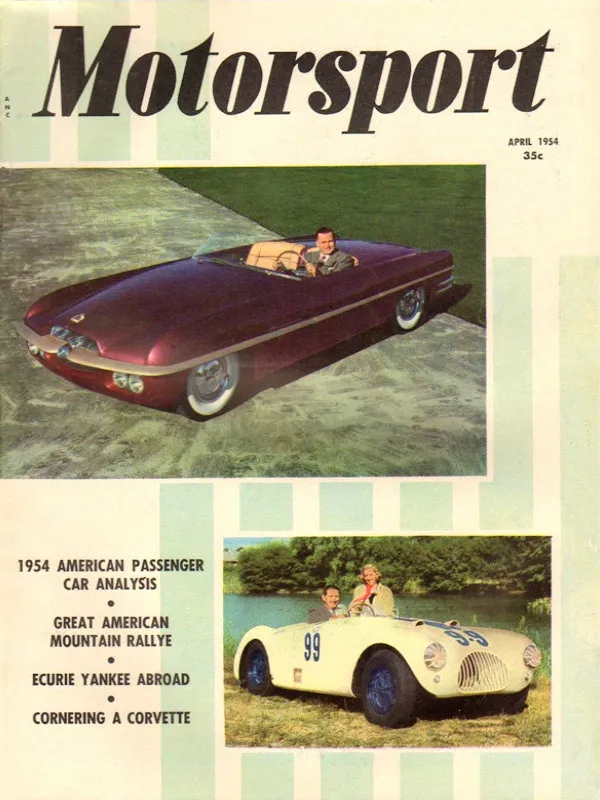 Motorsport Mar March Apr April 1954