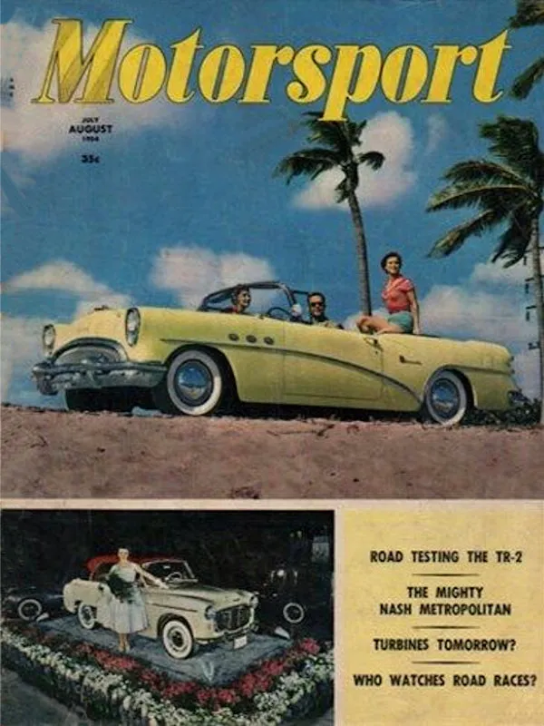 Motorsport July Aug August 1954