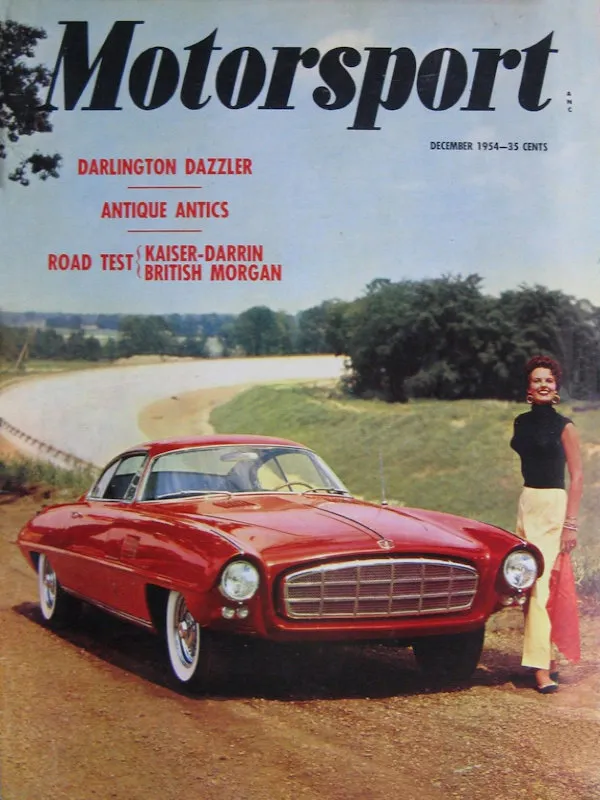 Motorsport Nov November Dec December 1954