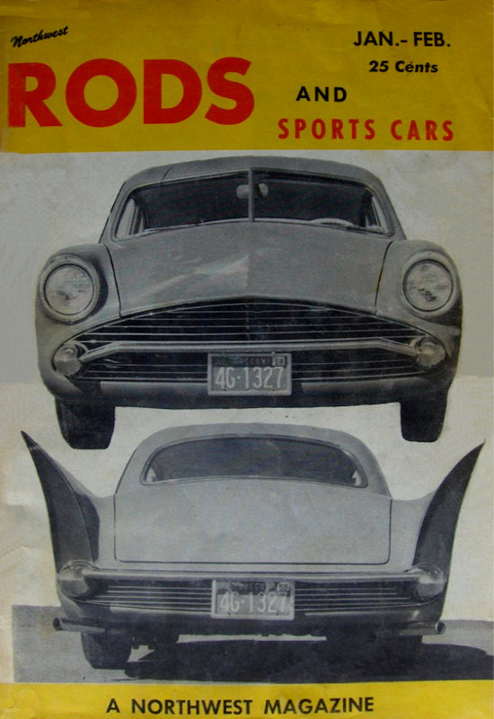 Northwest Rods and Sports Cars Jan January February Feb 1958
