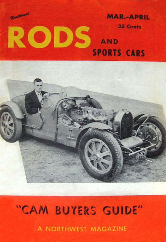 Northwest Rods and Sports Cars Mar March April Apr 1958