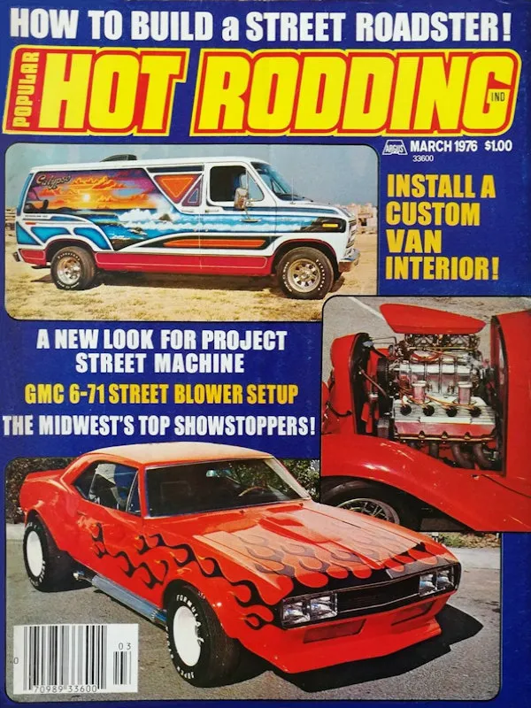 Popular Hot Rodding Mar March 1976 