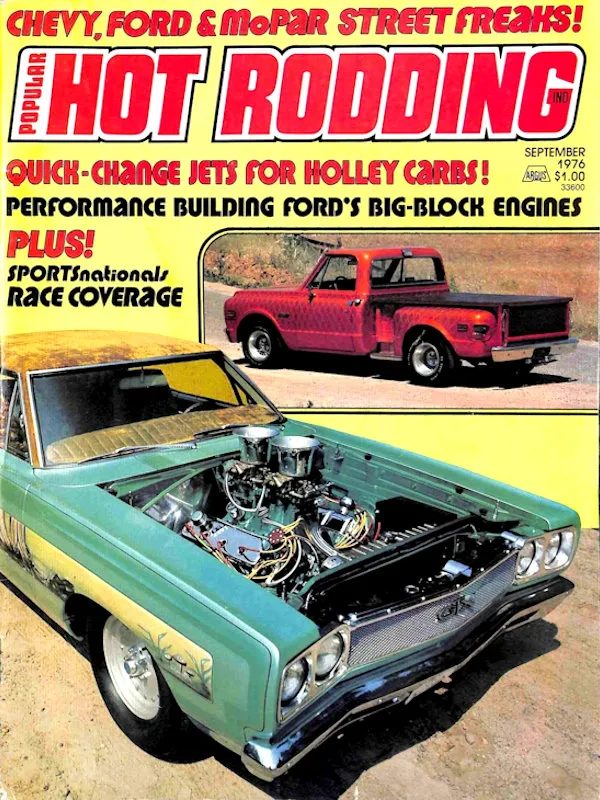 Popular Hot Rodding Sept September 1976