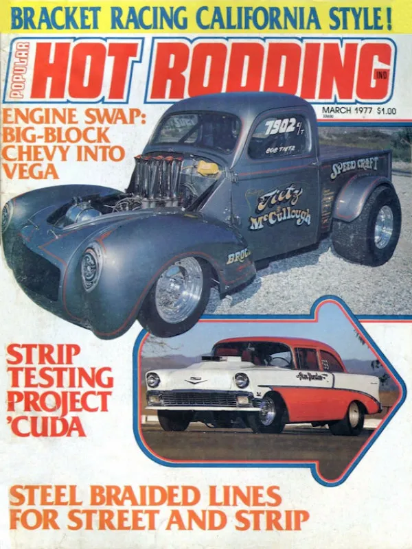 Popular Hot Rodding Mar March 1977 