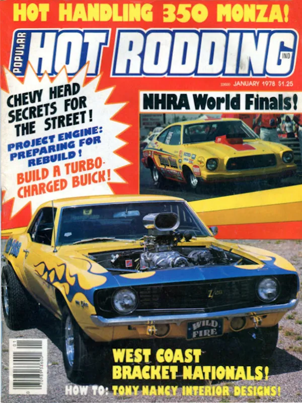 Popular Hot Rodding Jan January 1978 