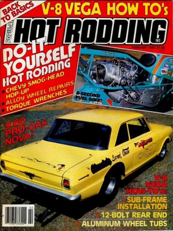 Popular Hot Rodding Feb February 1981 