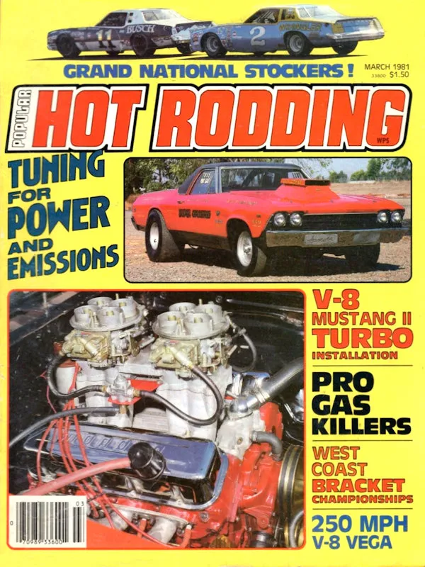 Popular Hot Rodding Mar March 1981 