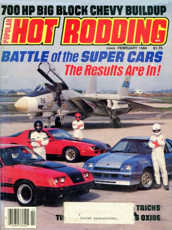 Popular Hot Rodding Feb February 1984 