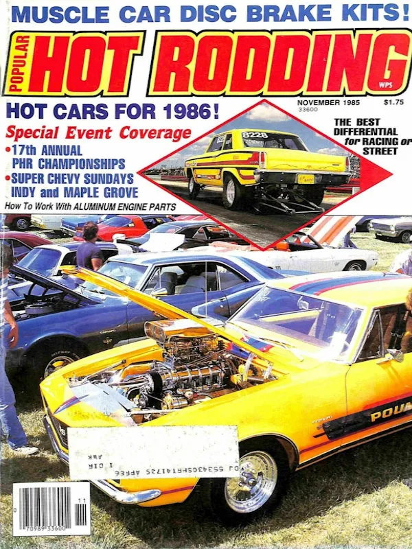 Popular Hot Rodding Nov November 1985 