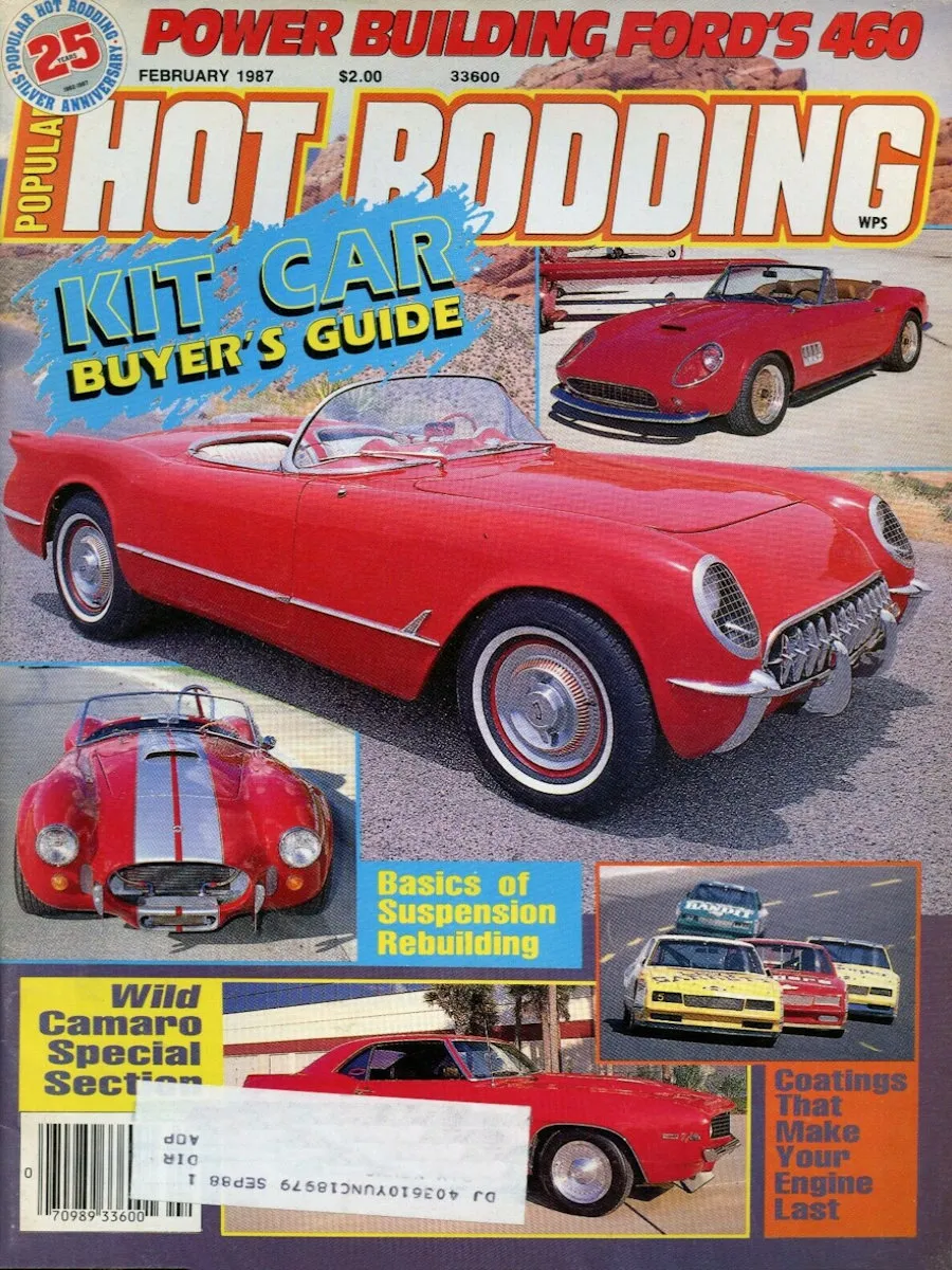 Popular Hot Rodding Feb February 1987 