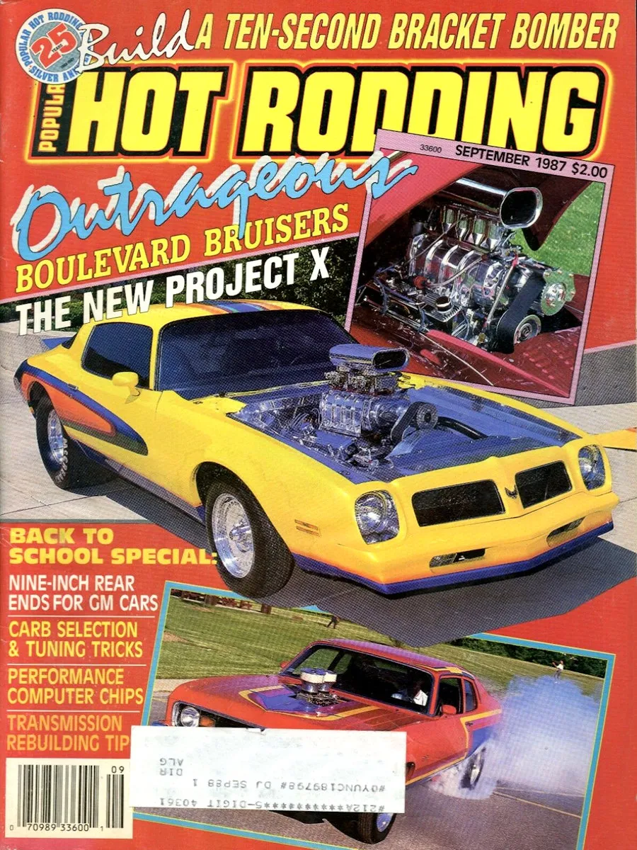 Popular Hot Rodding Sept September 1987