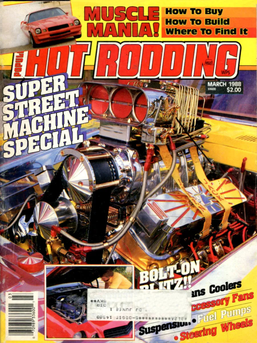 Popular Hot Rodding Mar March 1988 