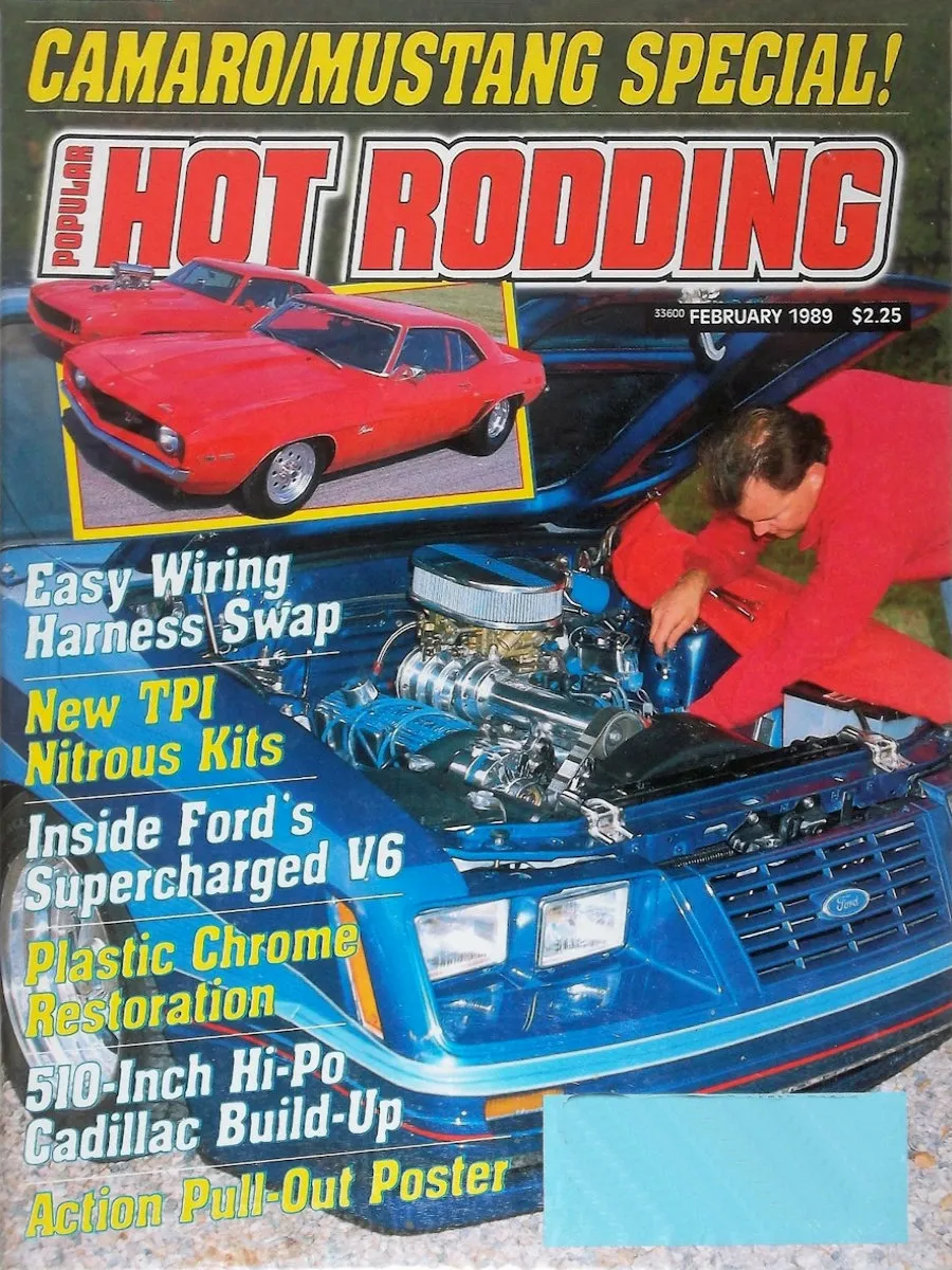 Popular Hot Rodding Feb February 1989 