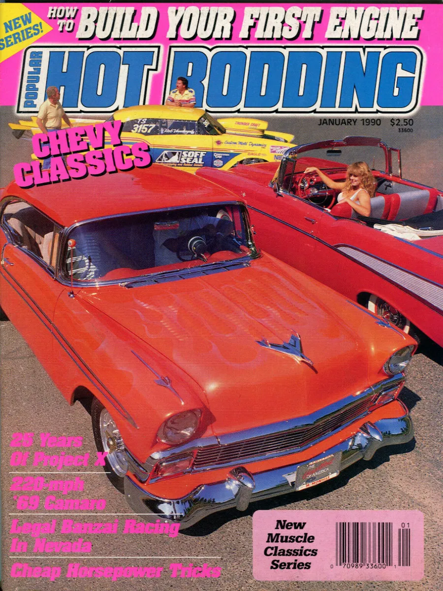 Popular Hot Rodding Jan January 1990 