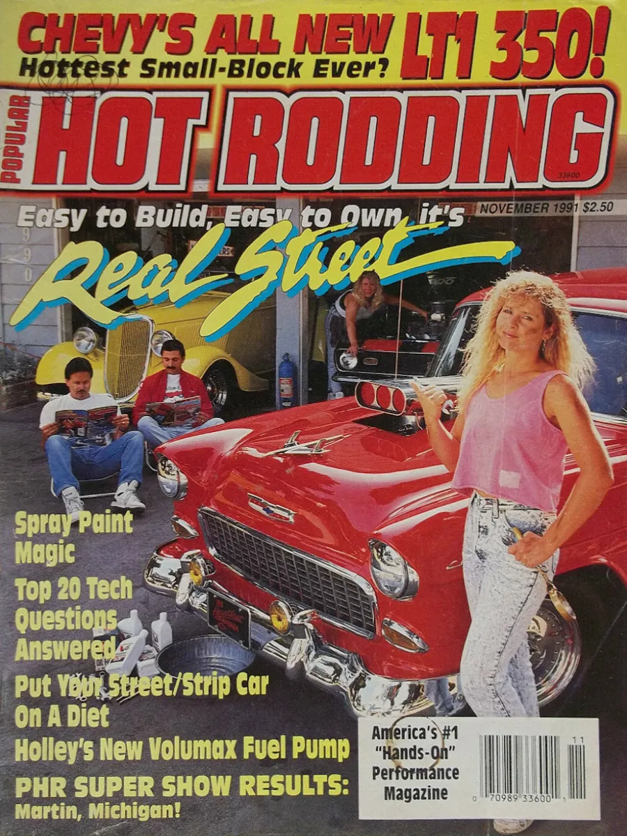 Popular Hot Rodding Nov November 1991 