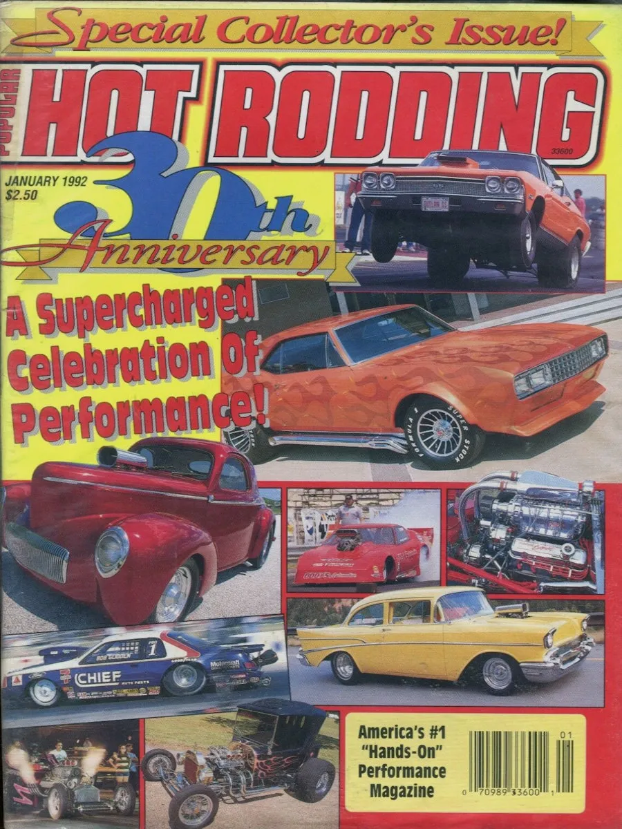 Popular Hot Rodding Jan January 1992 