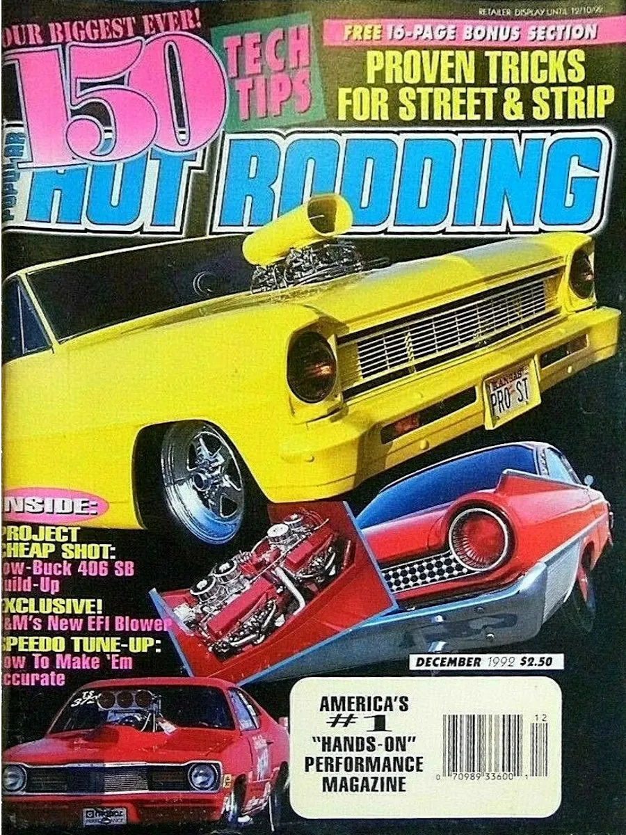 Popular Hot Rodding Dec December 1992 