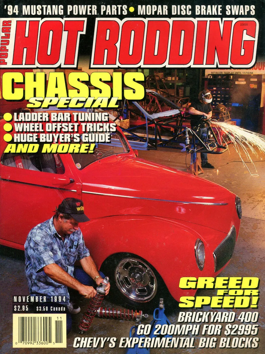 Popular Hot Rodding Nov November 1994 