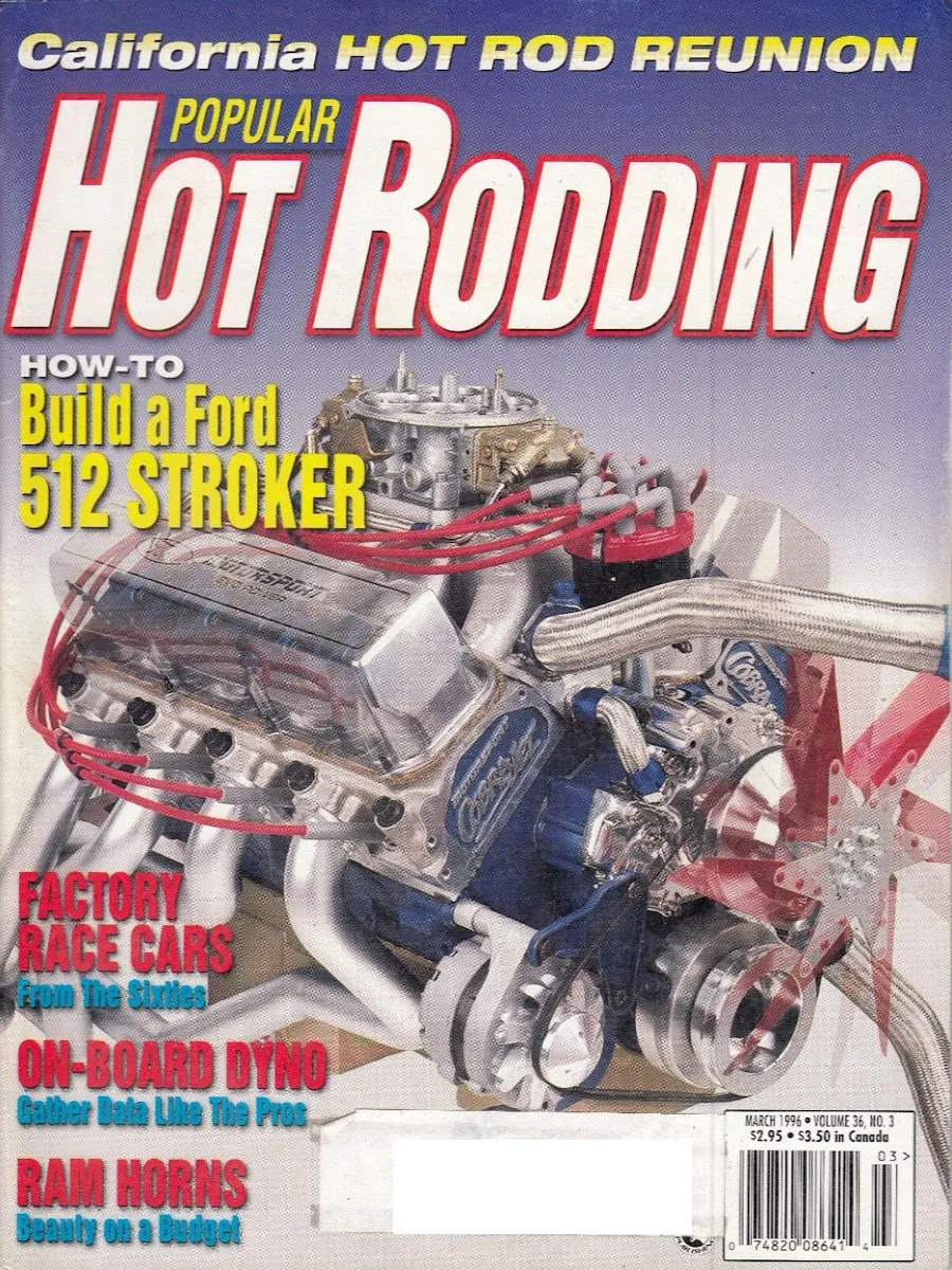 Popular Hot Rodding Mar March 1996 