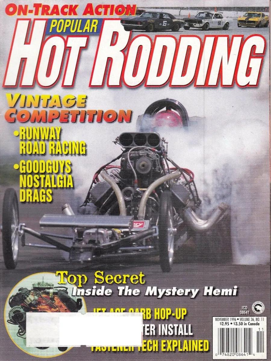 Popular Hot Rodding Nov November 1996 