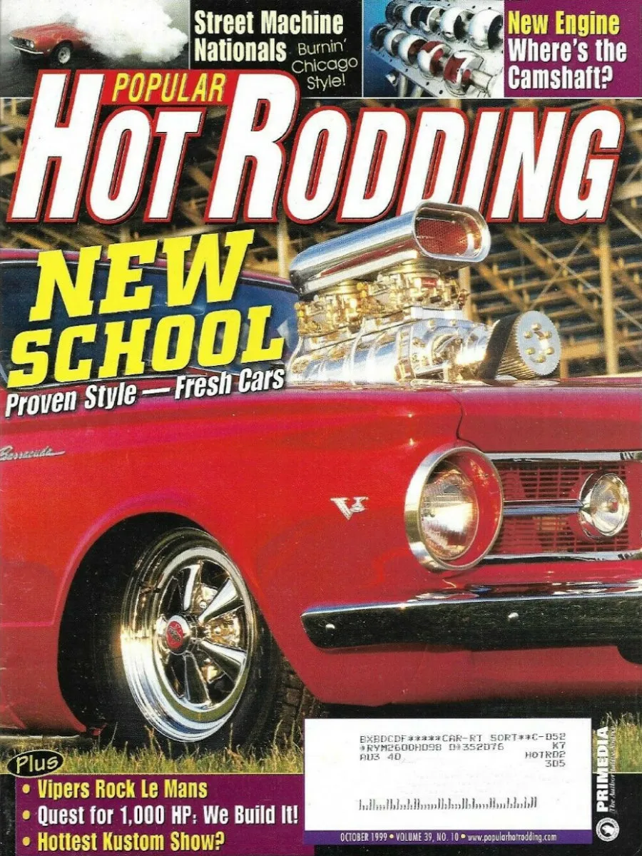 Popular Hot Rodding Oct October 1999 