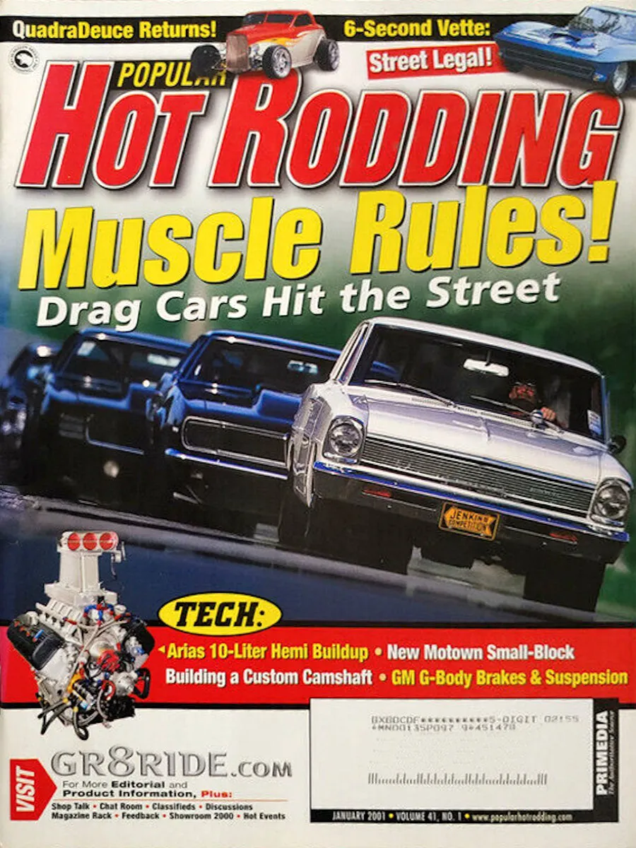 Popular Hot Rodding Jan January 2001