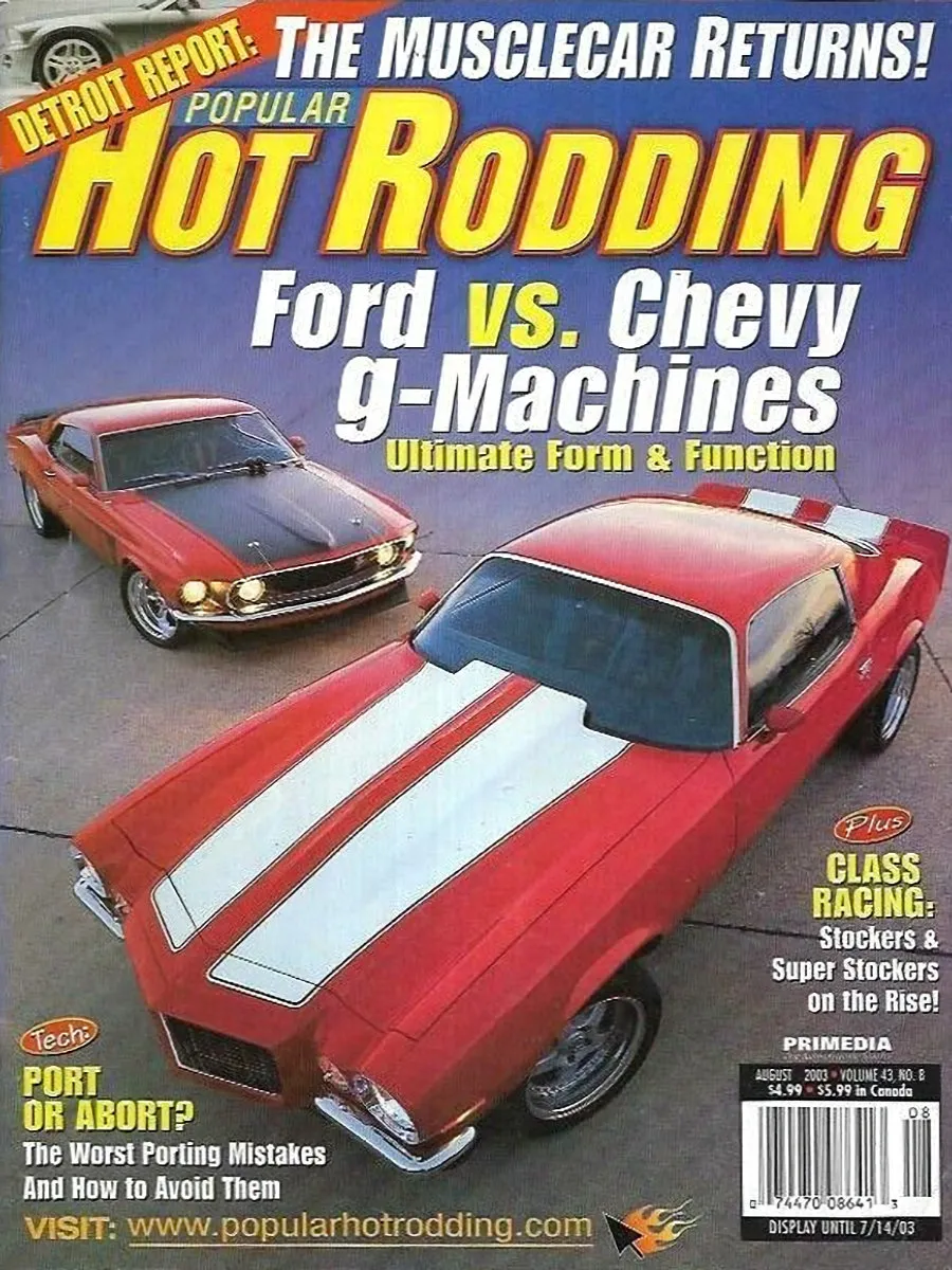 Popular Hot Rodding Aug August 2003