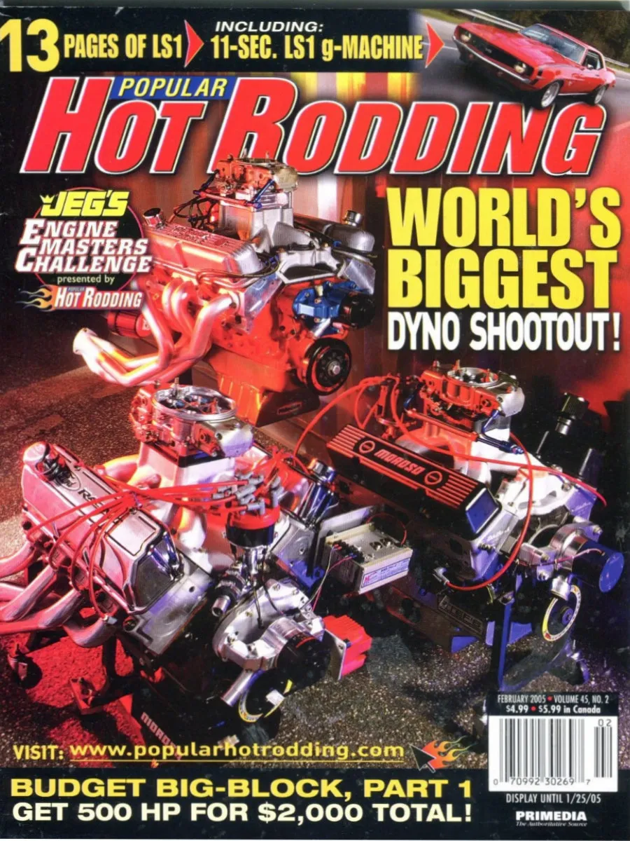 Popular Hot Rodding Feb February 2005