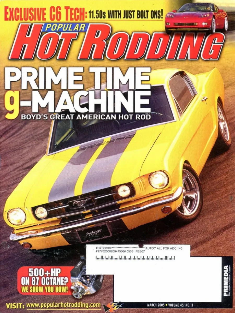 Popular Hot Rodding Mar March 2005