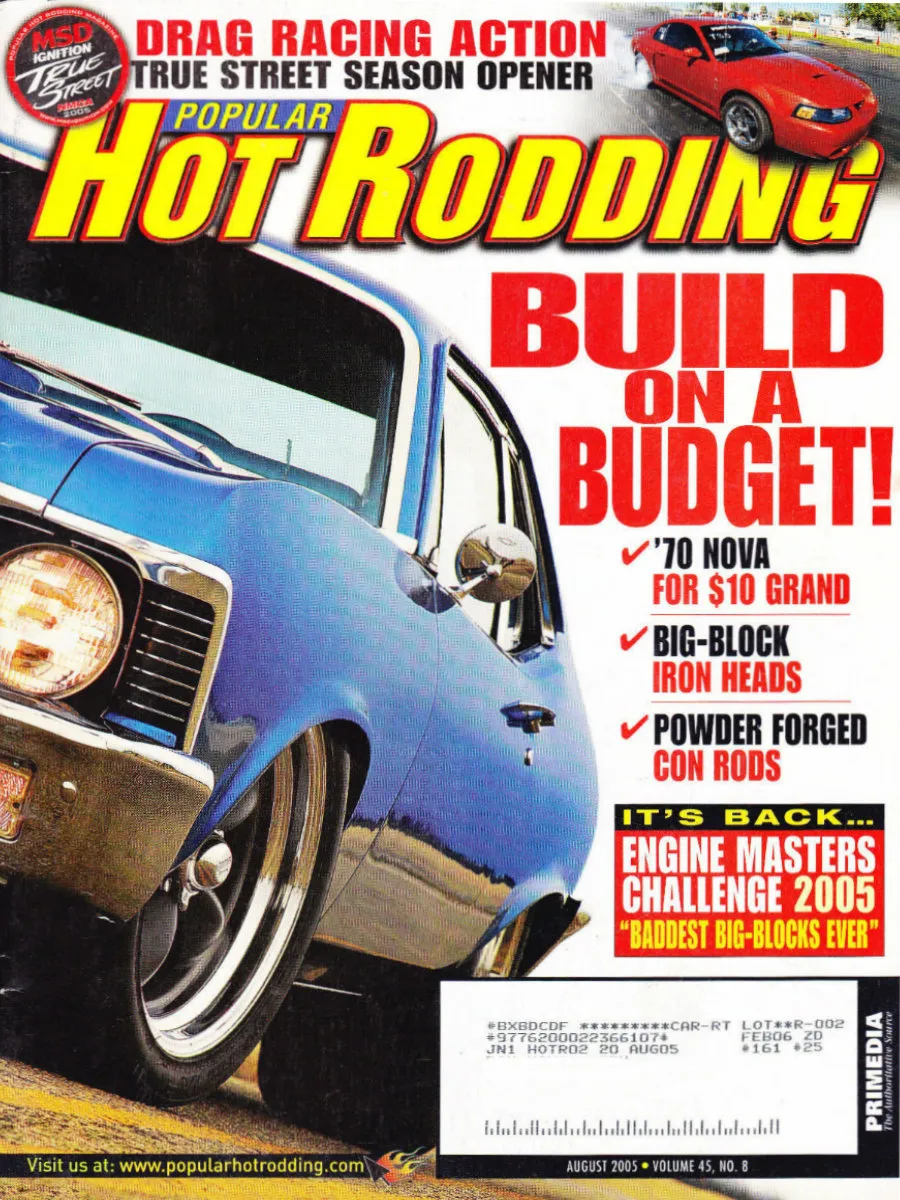 Popular Hot Rodding Aug August 2005