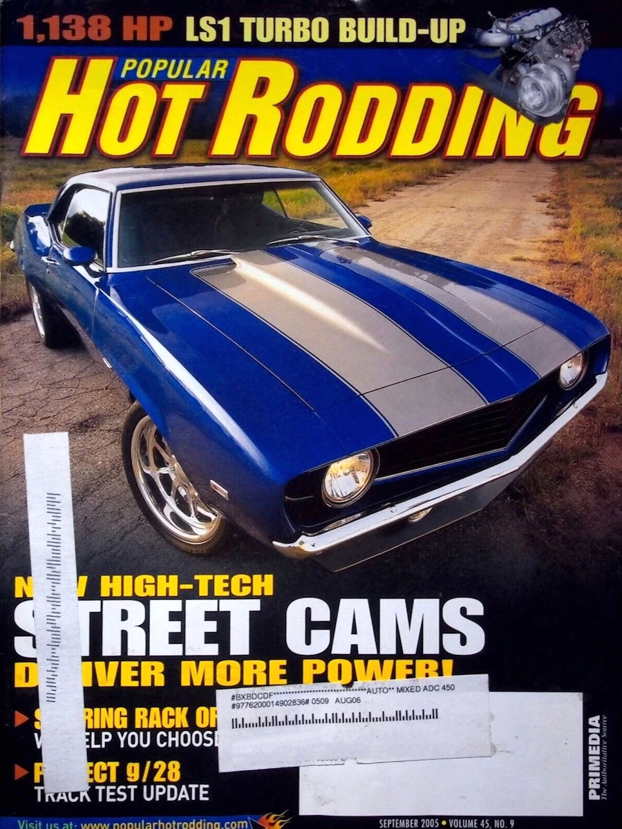 Popular Hot Rodding Sept September 2005