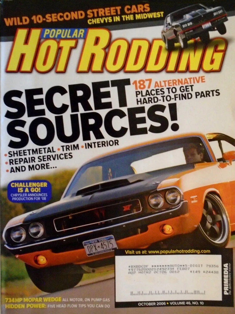 Popular Hot Rodding Oct October 2006