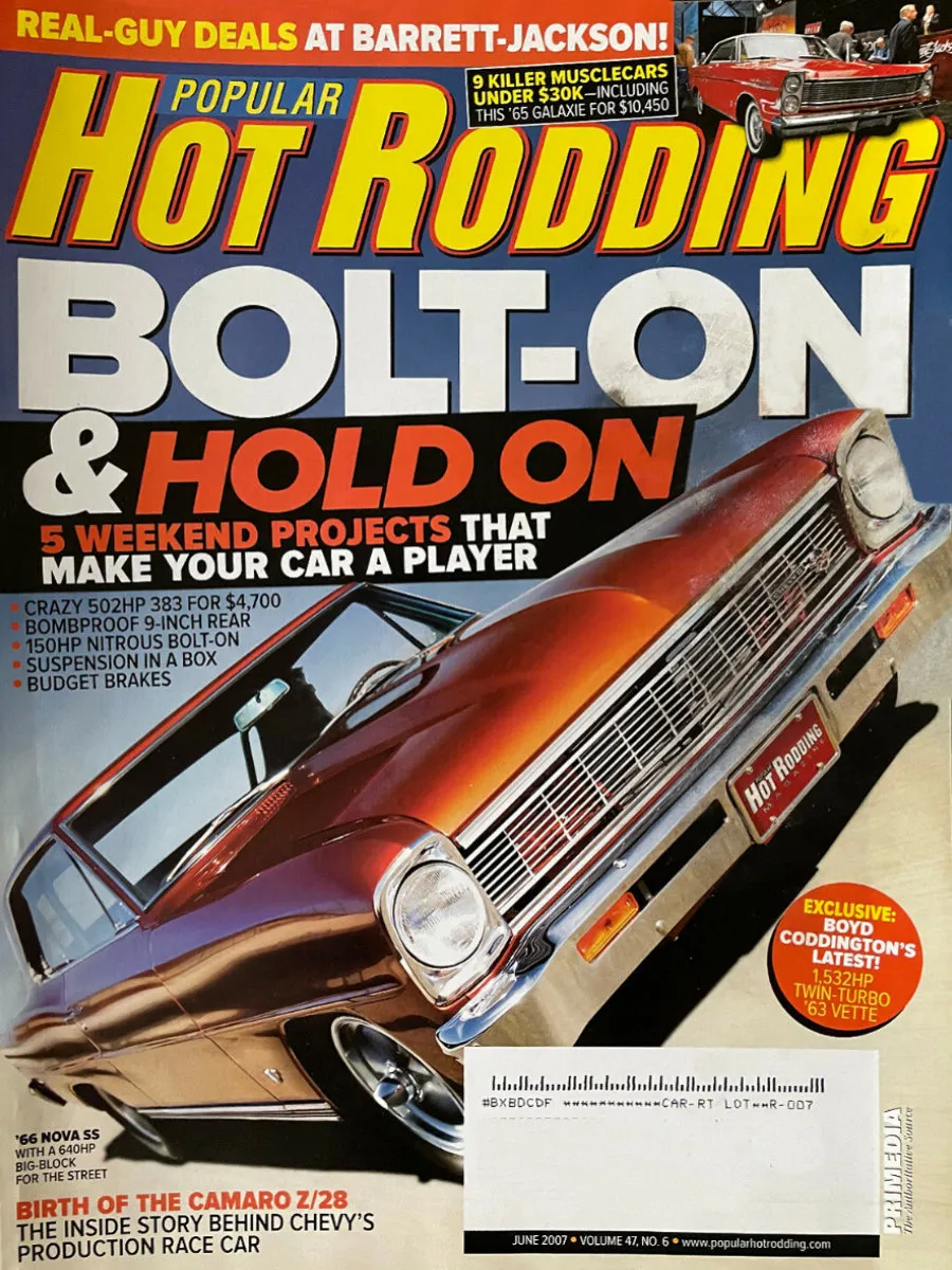 Popular Hot Rodding June 2007