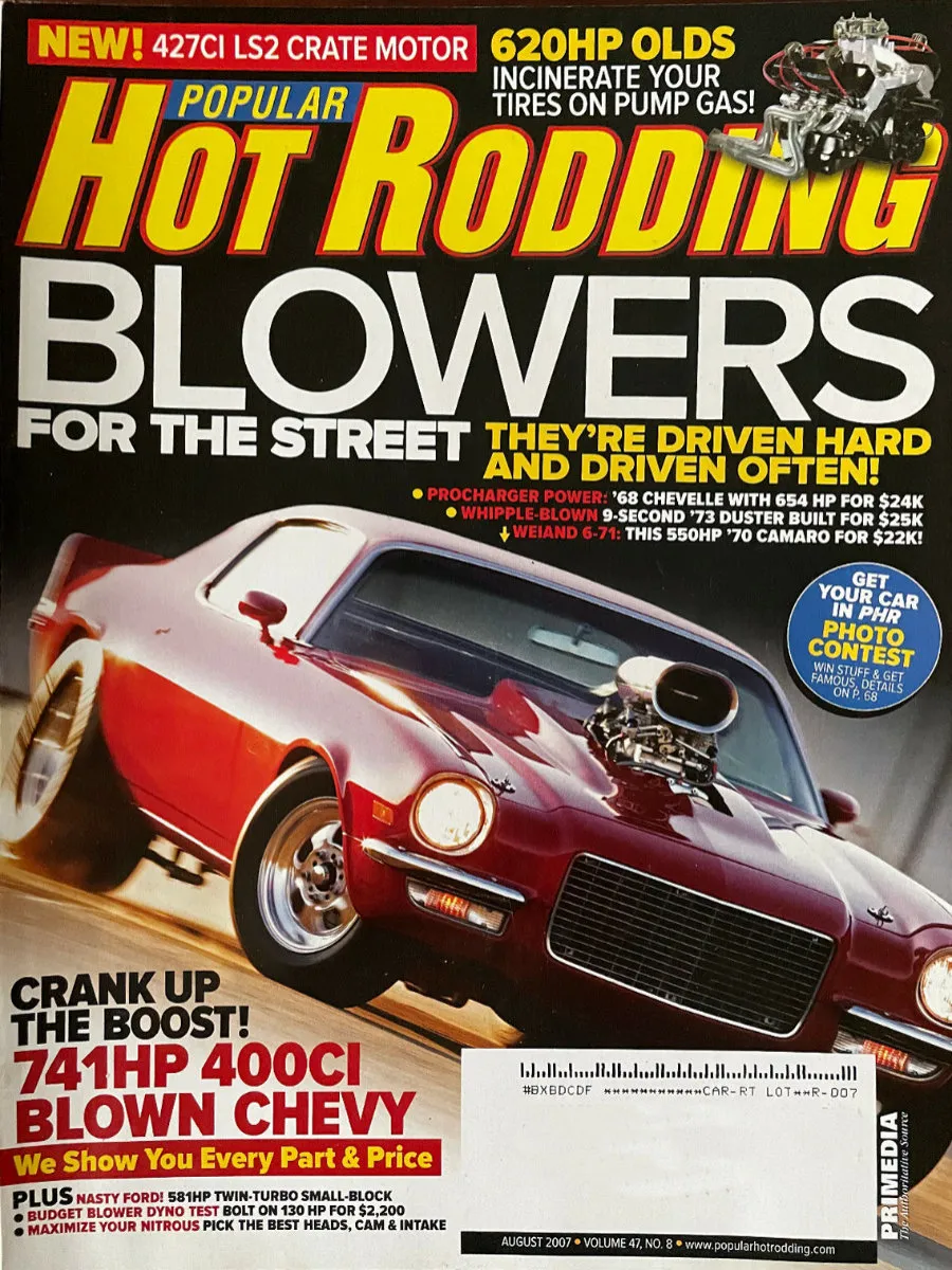 Popular Hot Rodding Aug August 2007