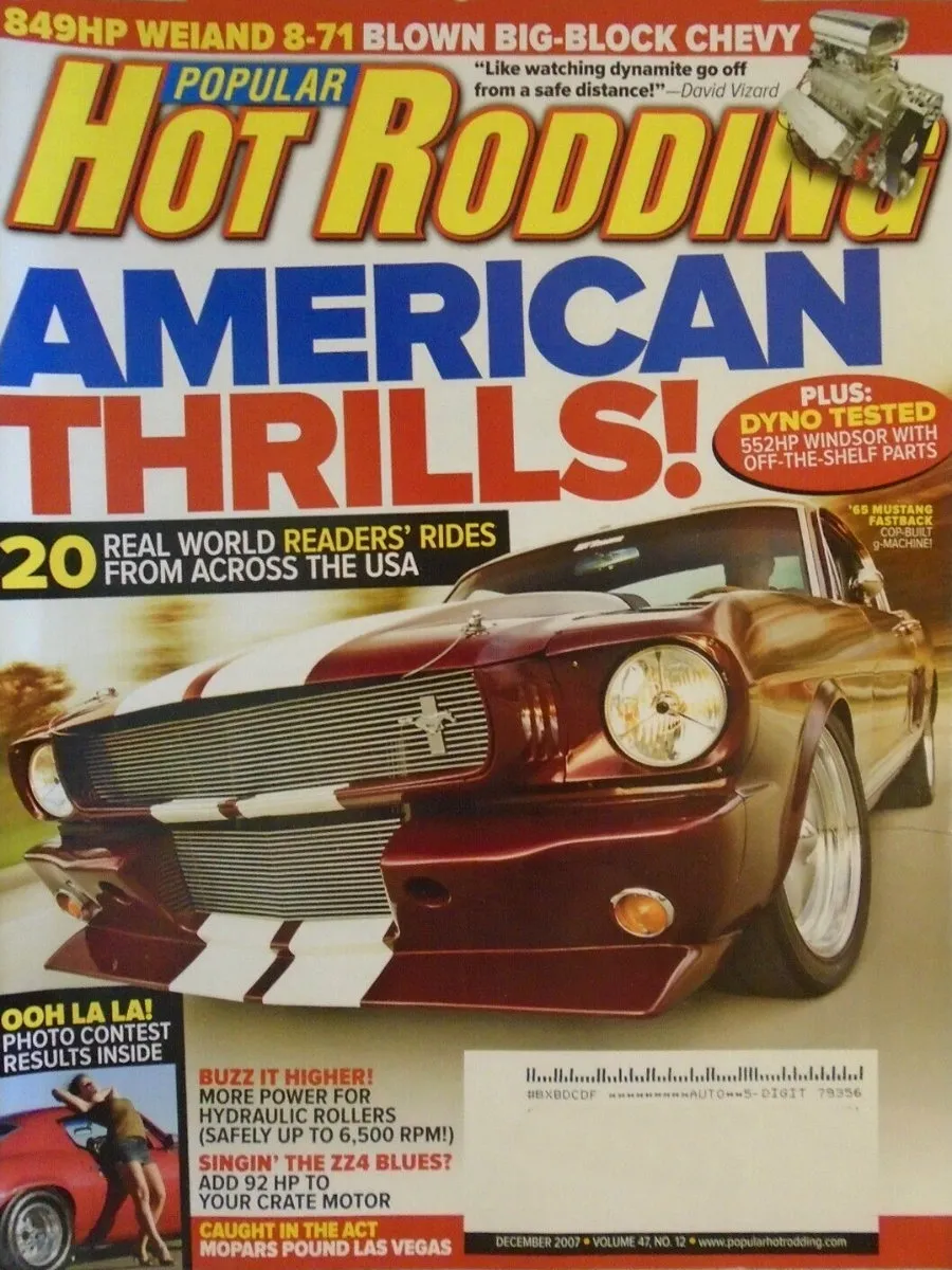 Popular Hot Rodding Dec December 2007