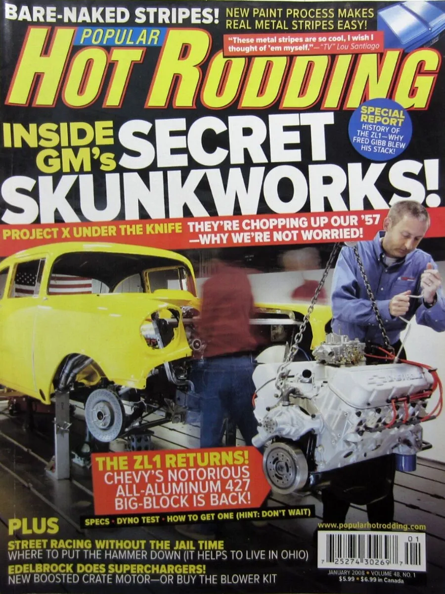 Popular Hot Rodding Jan January 2008