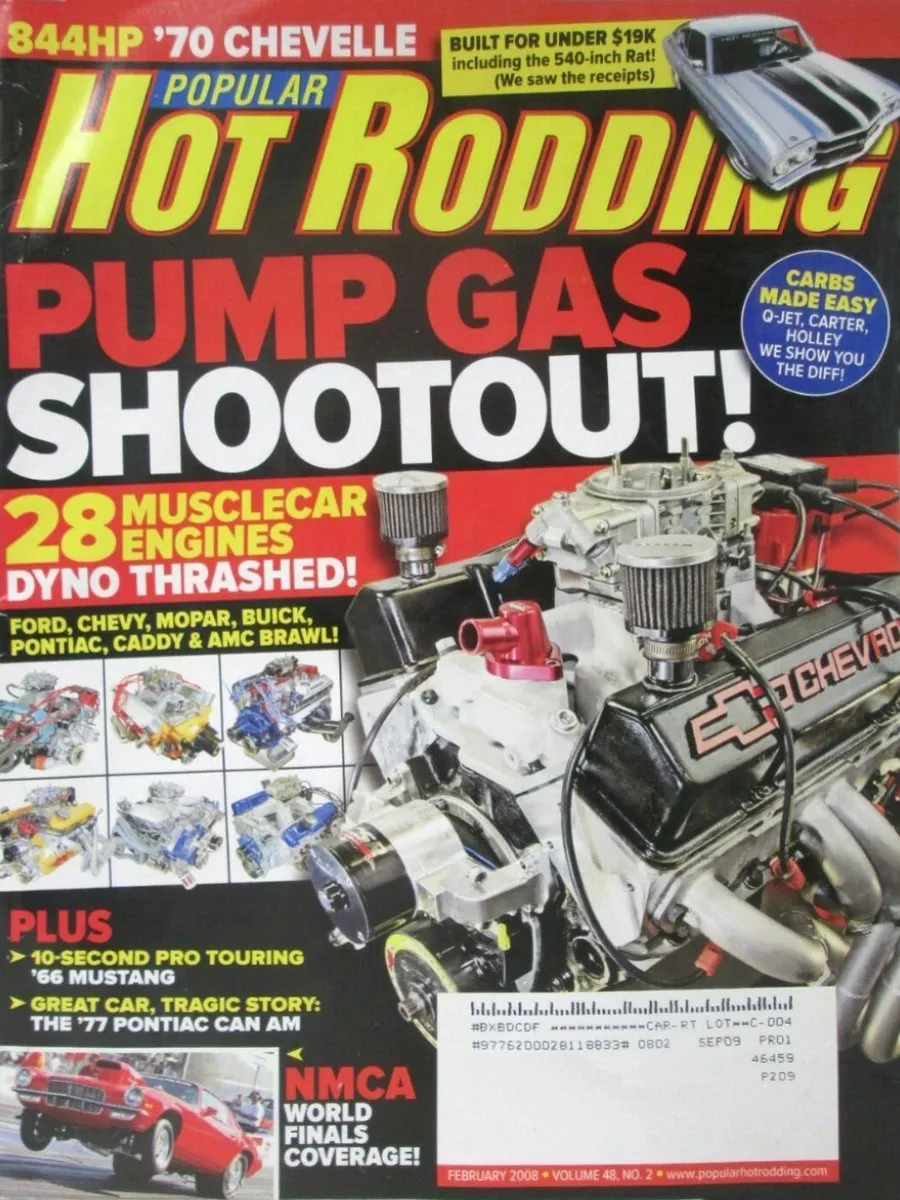 Popular Hot Rodding Feb February 2008