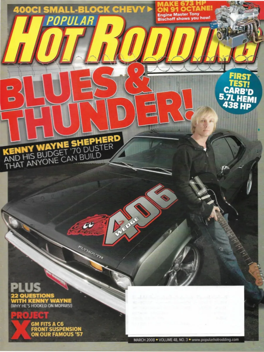 Popular Hot Rodding Mar March 2008