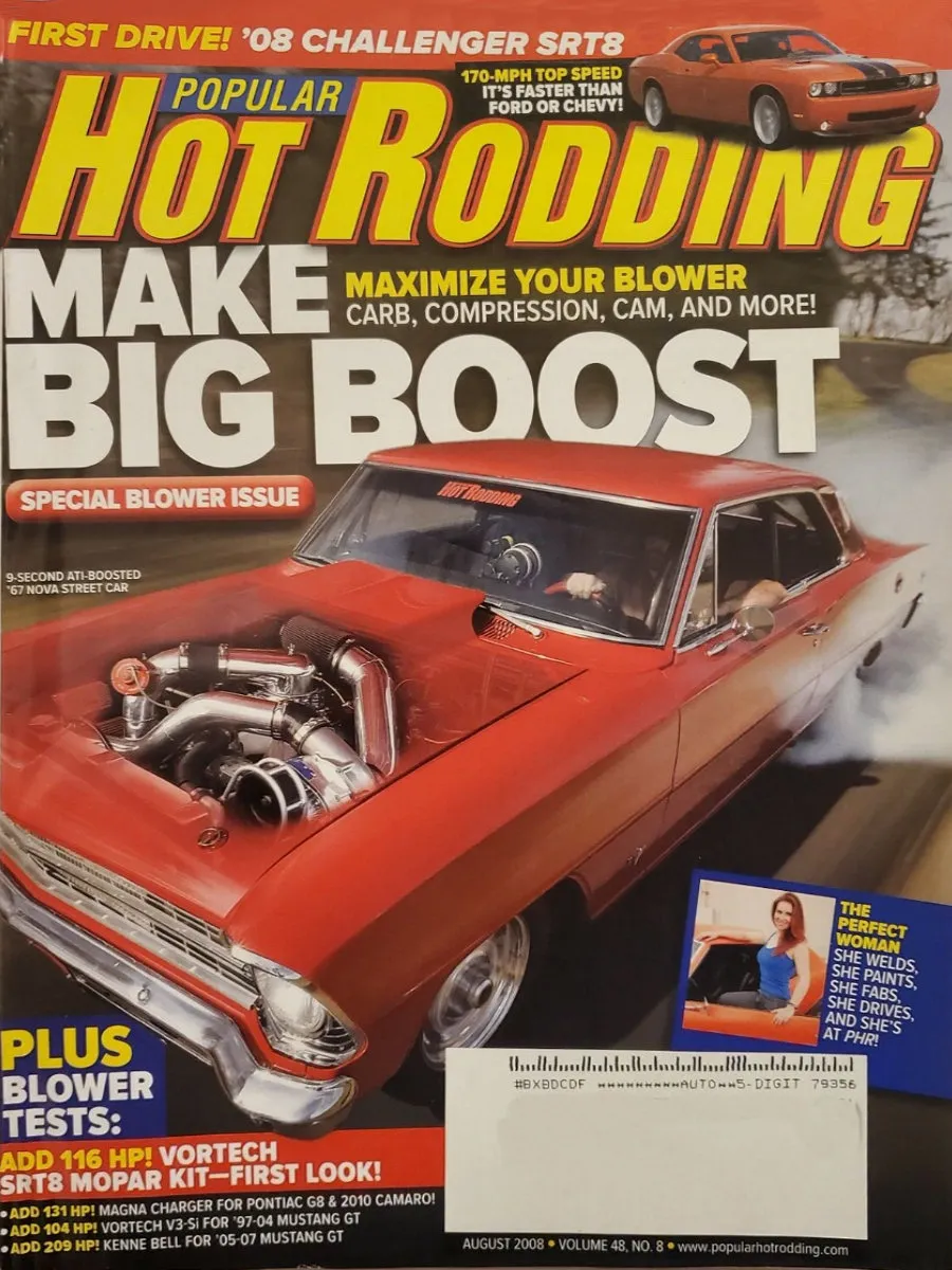 Popular Hot Rodding Aug August 2008