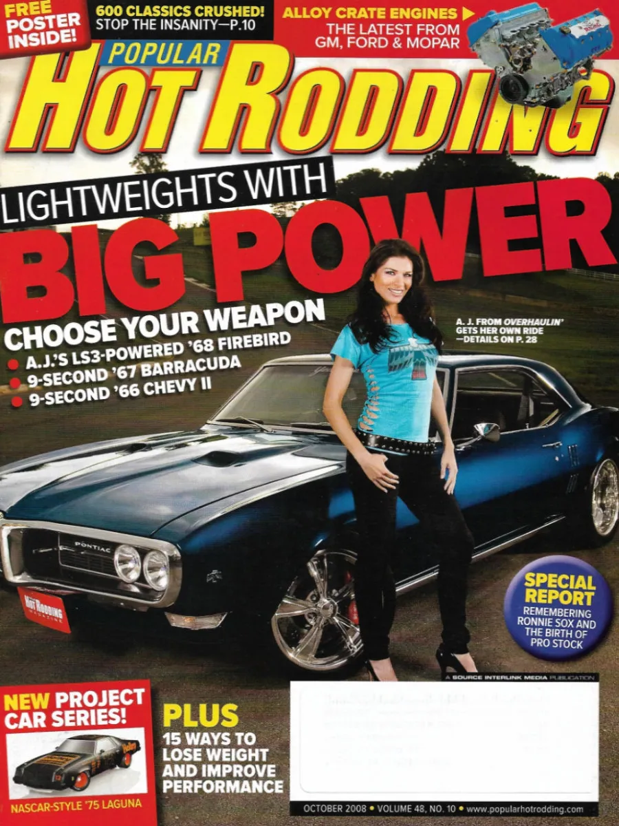 Popular Hot Rodding Oct October 2008