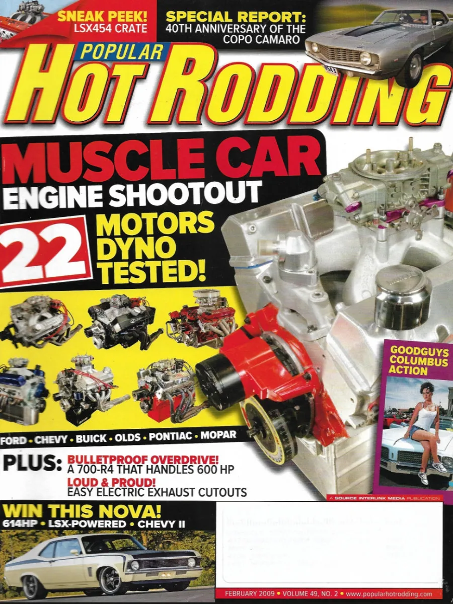 Popular Hot Rodding Feb February 2009