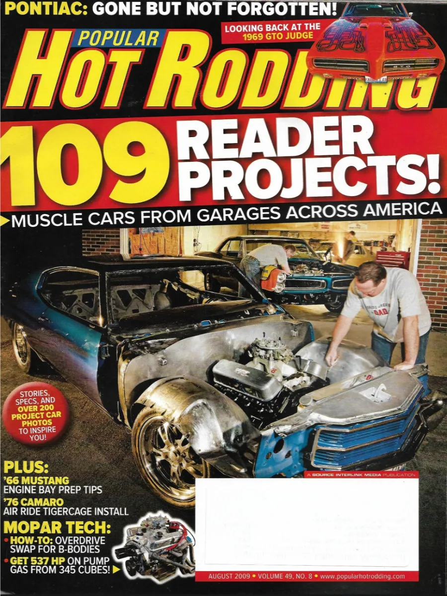 Popular Hot Rodding Aug August 2009