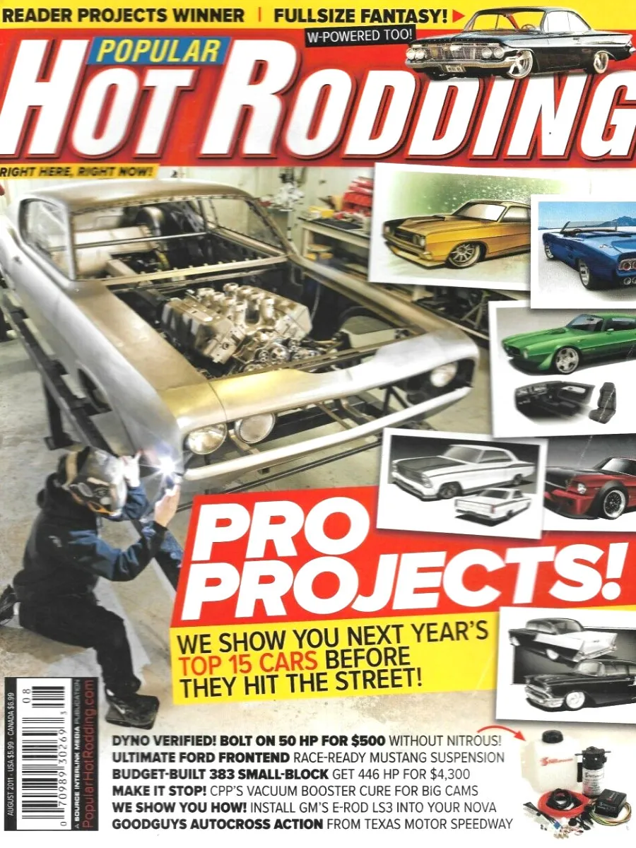 Popular Hot Rodding Aug August 2011