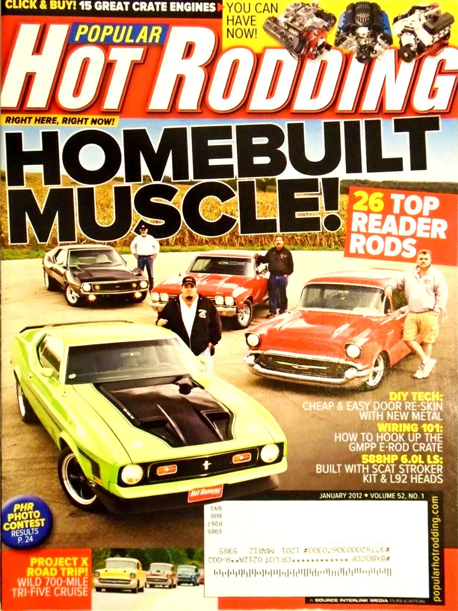 Popular Hot Rodding Jan January 2012