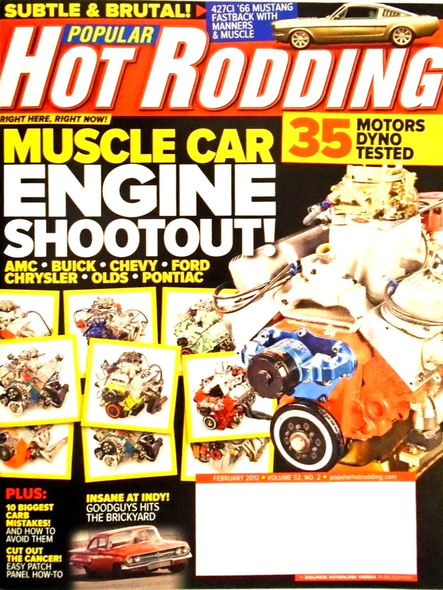 Popular Hot Rodding Feb February 2012