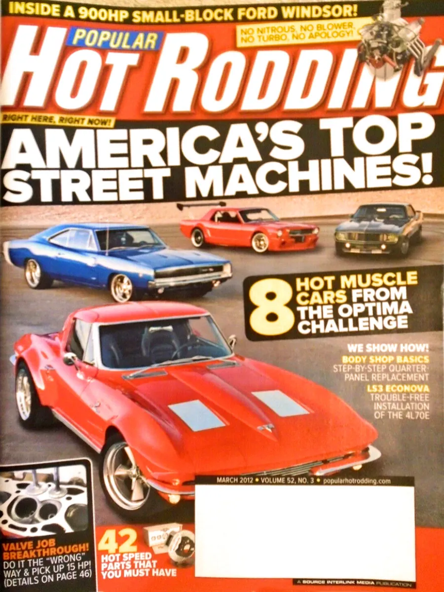 Popular Hot Rodding Mar March 2012