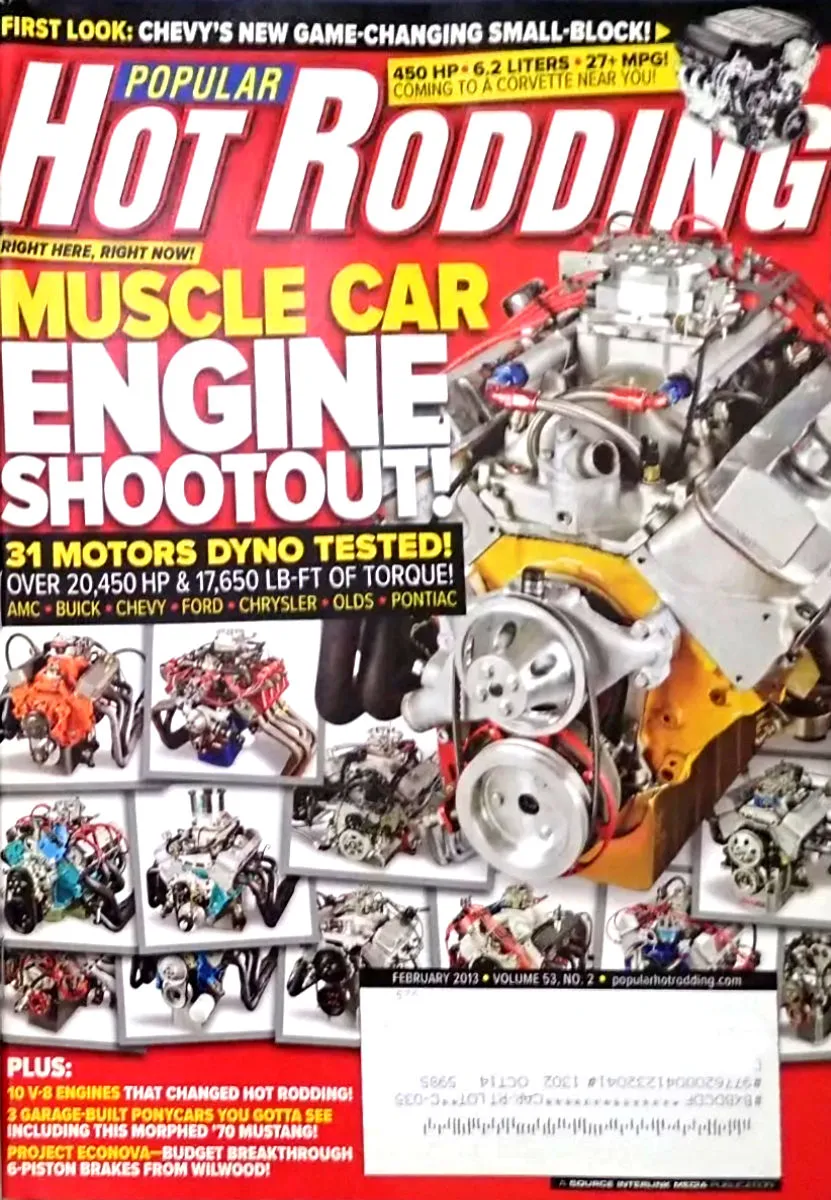 Popular Hot Rodding Feb February 2013