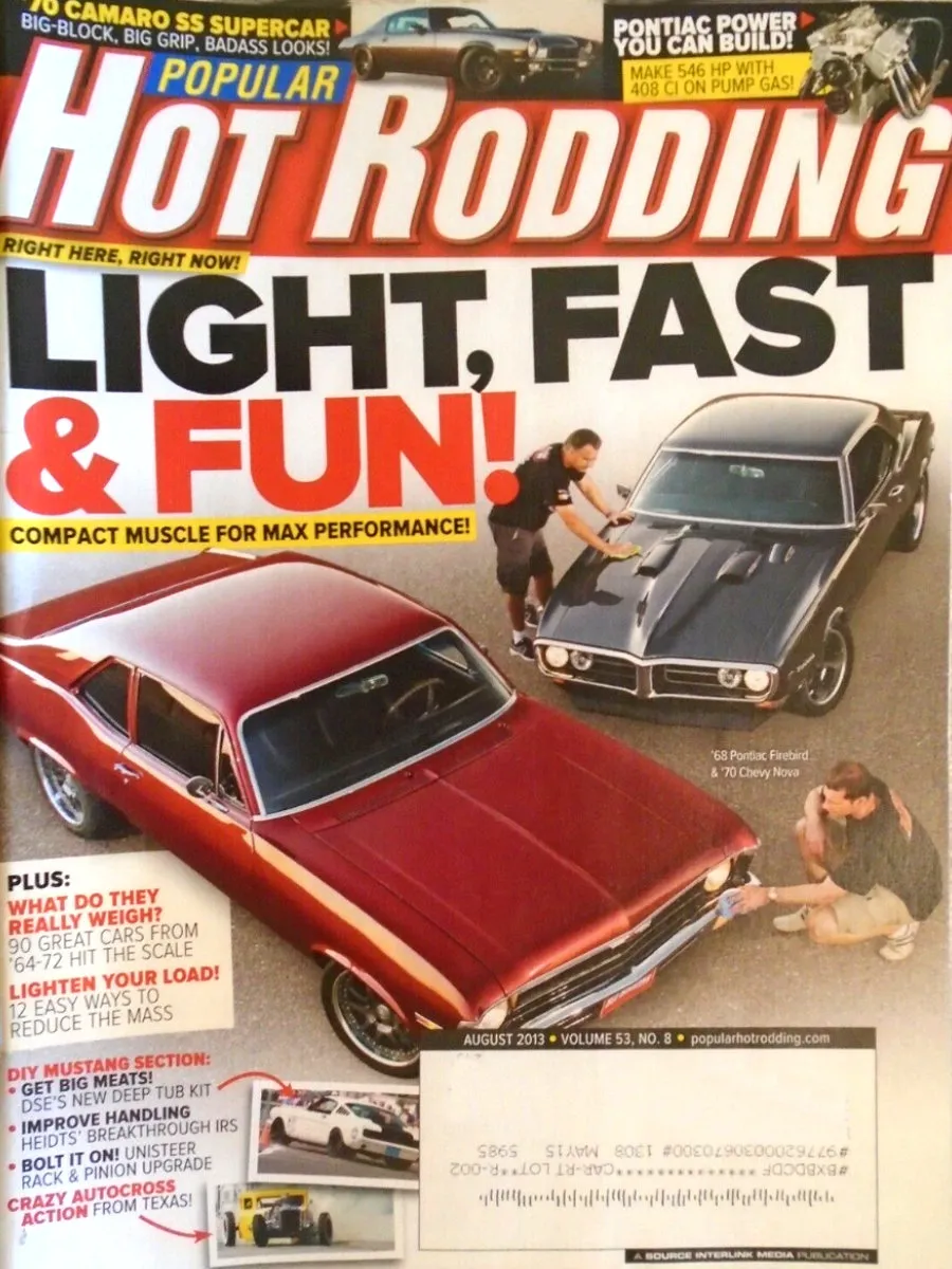 Popular Hot Rodding Aug August 2013