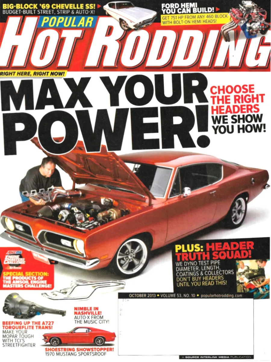 Popular Hot Rodding Oct October 2013