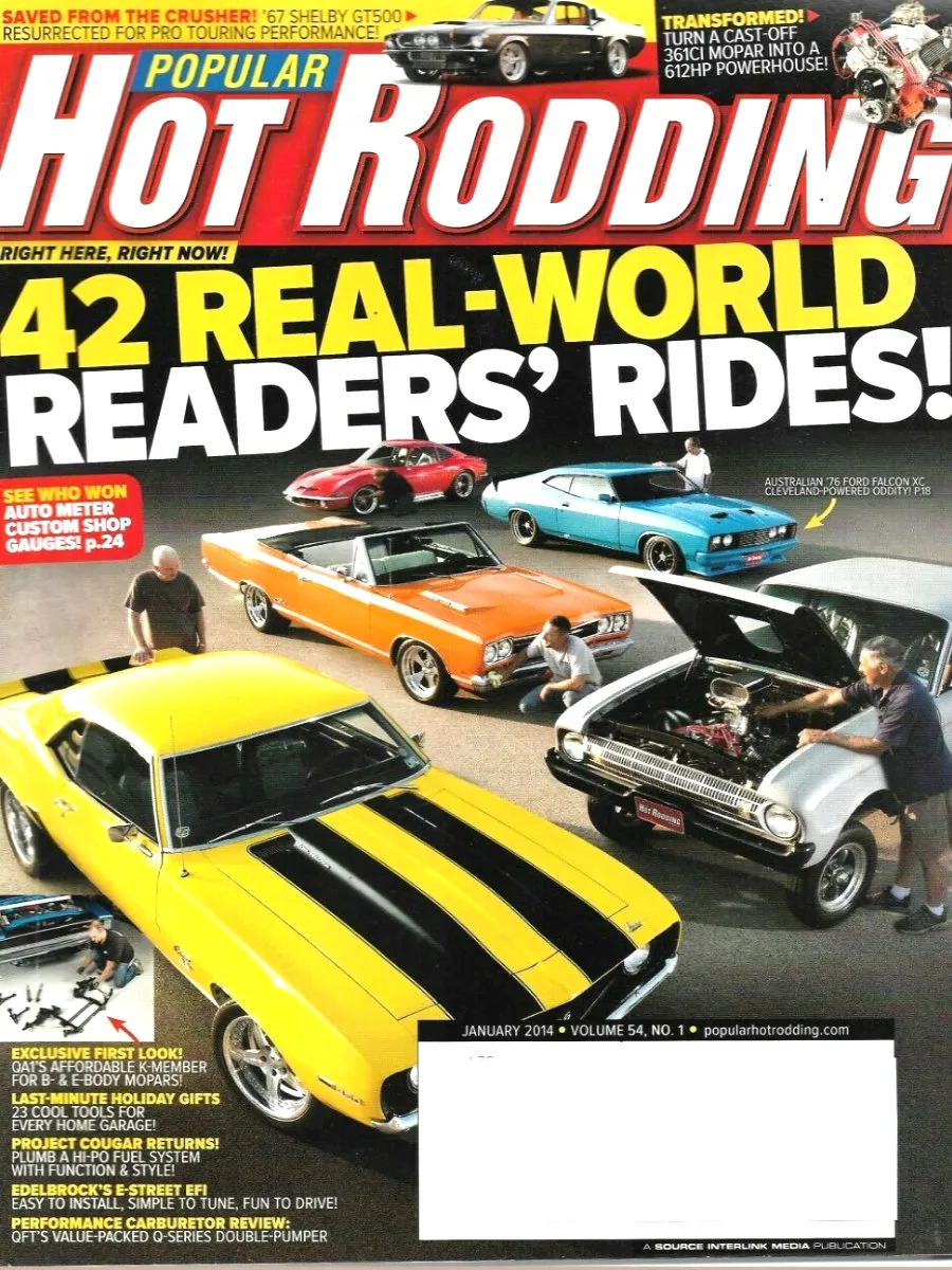 Popular Hot Rodding Jan January 2014